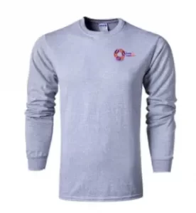 Gray Long-Sleeved T-shirt